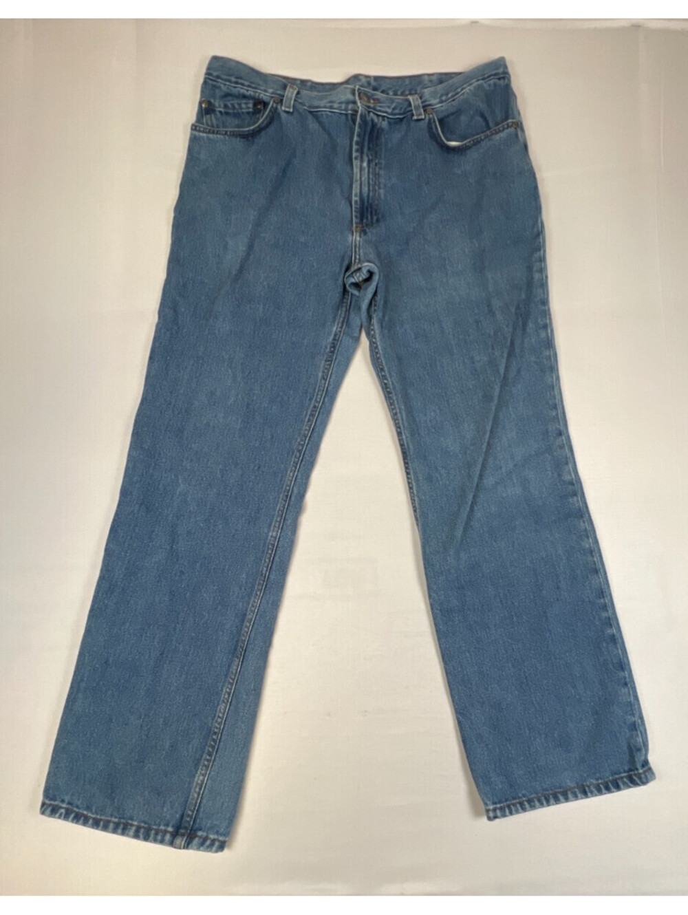 Brooks Brothers 346 Mens Jeans 38x32 Traditional Fit Blue Cotton Denim Pants